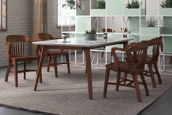 Boston Guest Chair with Bourne Table